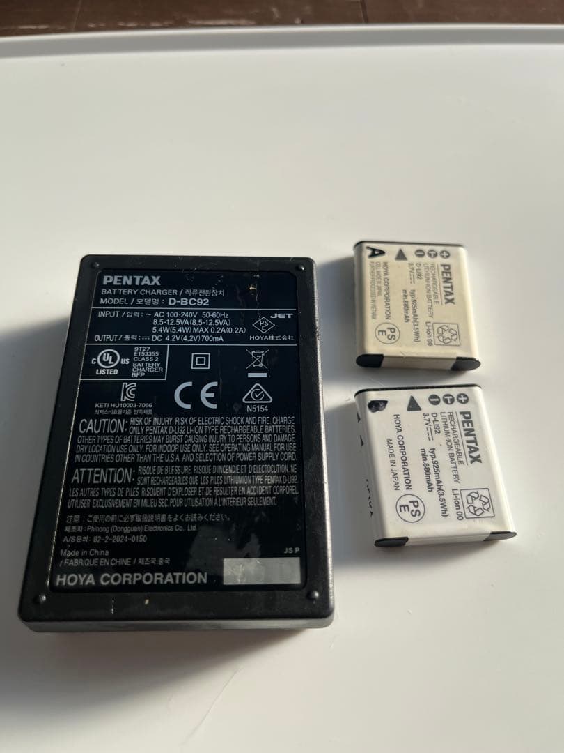 PENTAX Optio WG-2 GPS 本体 動作確認済 バッテリー2個付