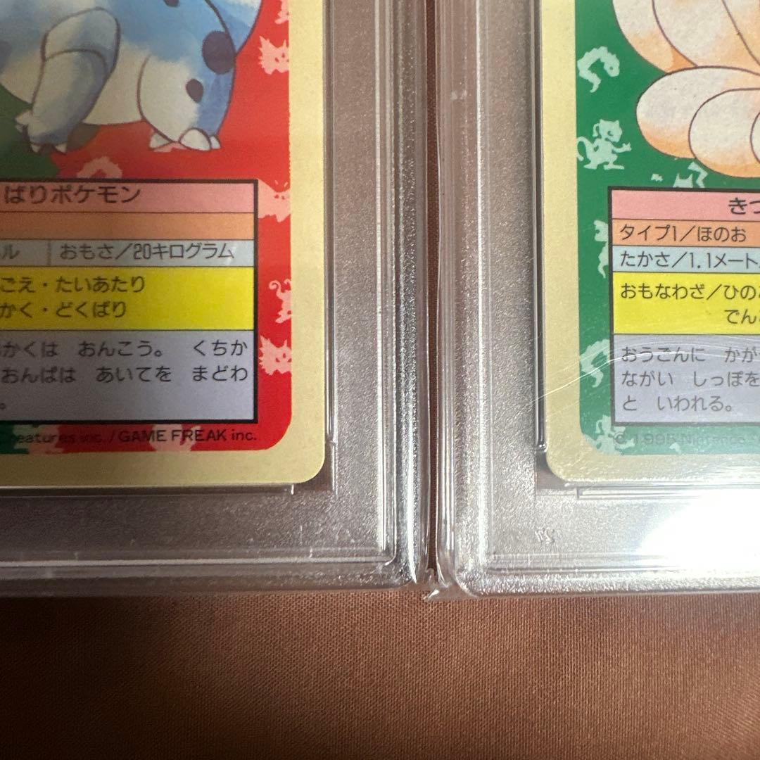 PSA8 【連番 】 ドククラゲ　カモネギ　青裏 トップサン ポケモンカード