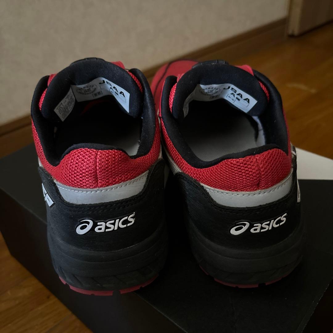 ASICS 安全靴 CP209 BOA レッド【25.5cm】