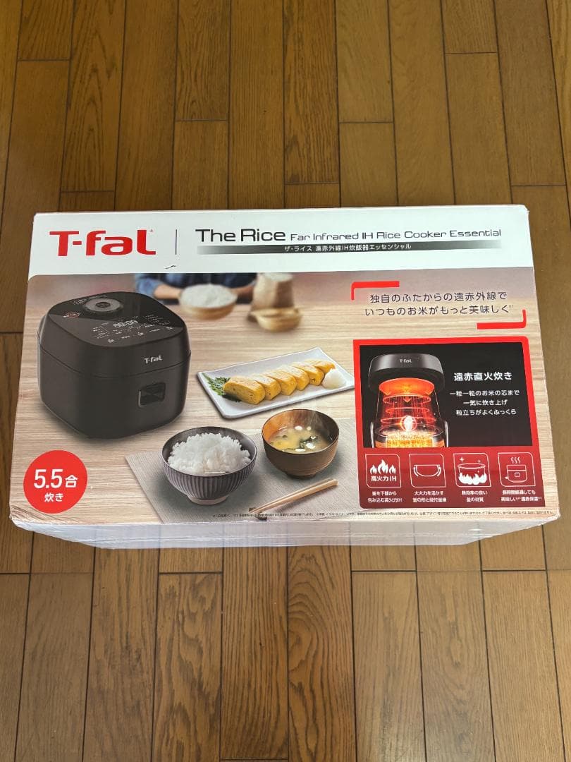 ティファール T-fal ザ・ライス 遠赤外線IH炊飯器エッセンシャル 5.5合