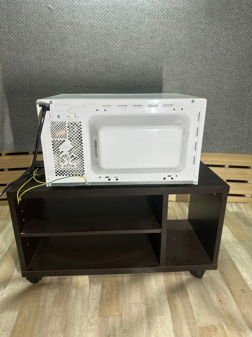 ホワイト ダイヤル式電子レンジ