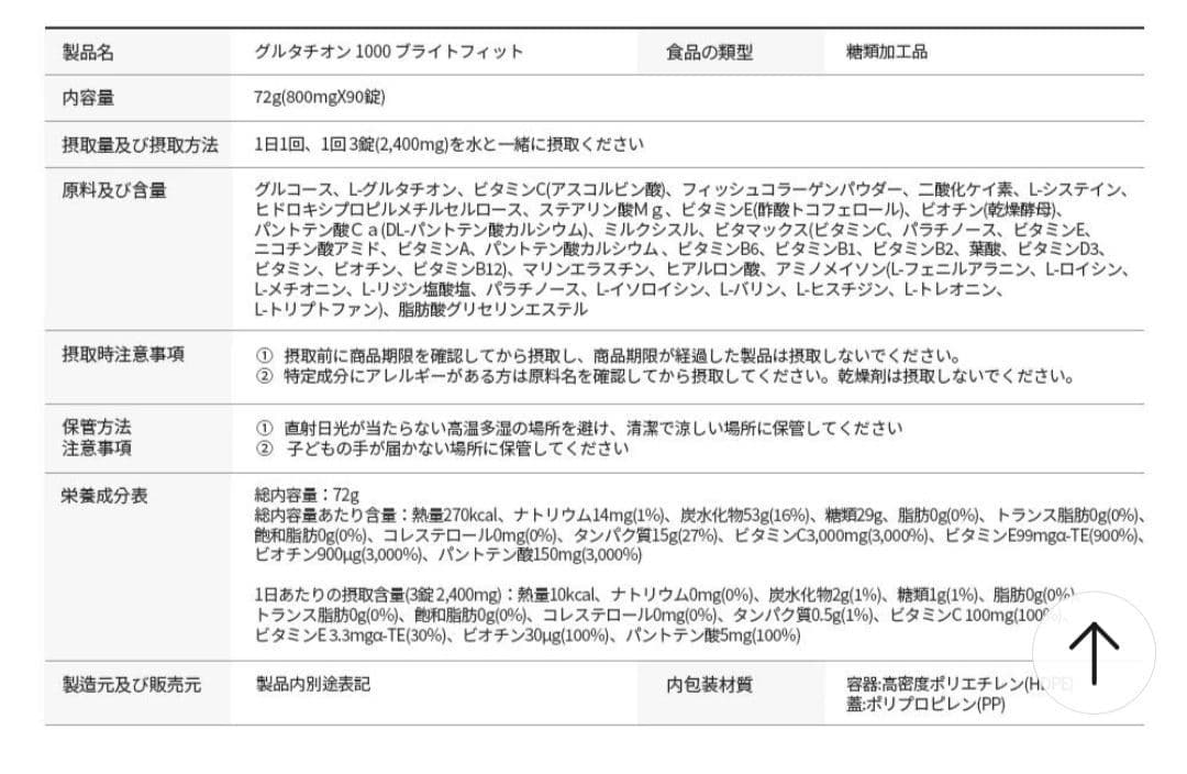 【２個セット】ニューカングルタチオン1000ブライトフィット