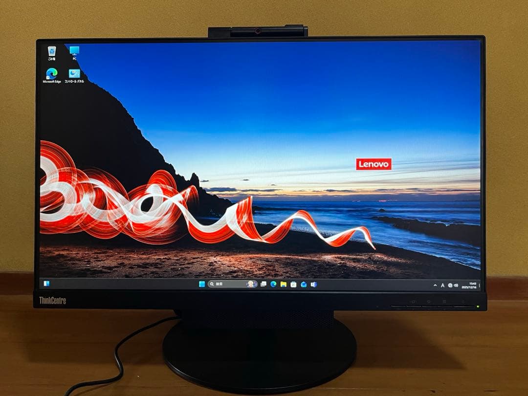 Lenovo ThinkCentre M720q Tiny ディスプレイ・セット