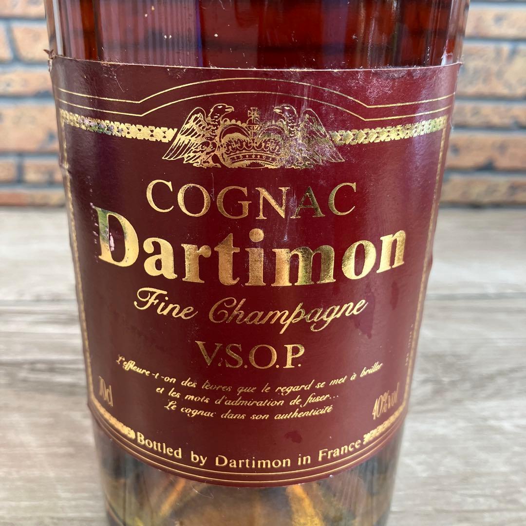 E-壁【未開栓・古酒】COGNAC Dartimon V.S.O.P. 箱付き