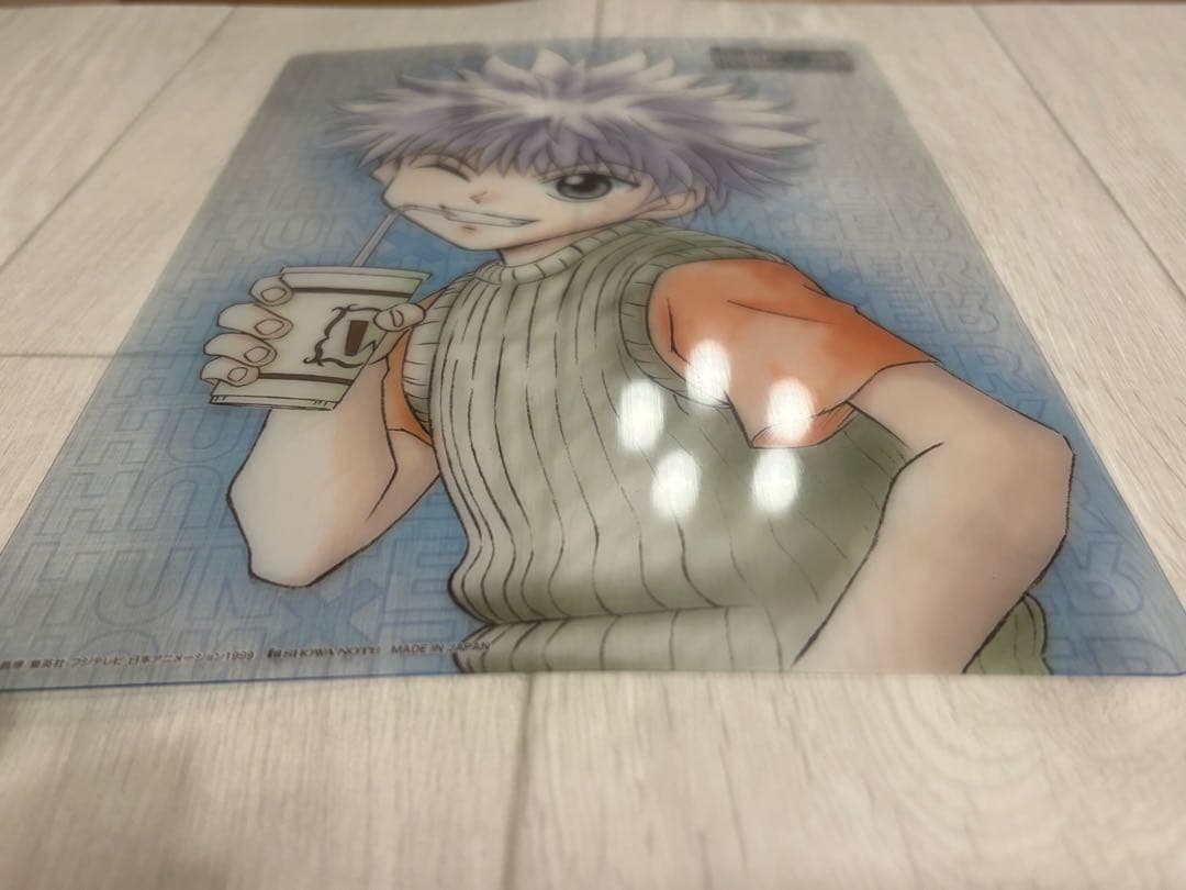 【稀少】 旧HUNTER×HUNTER 初版 下敷き キルア