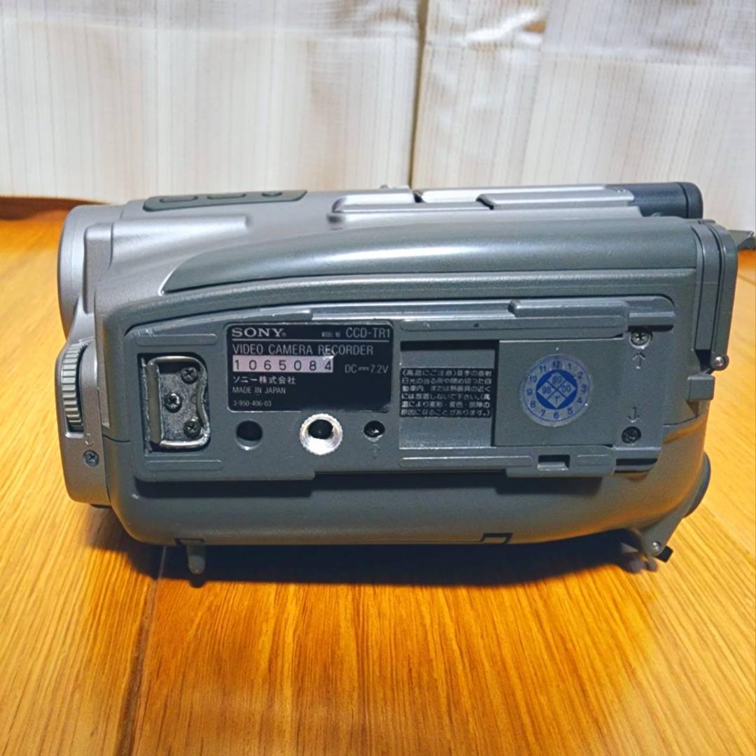 【動作確認済】SONY 高画質 Hi8 ビデオカメラ ACアダプタ セット