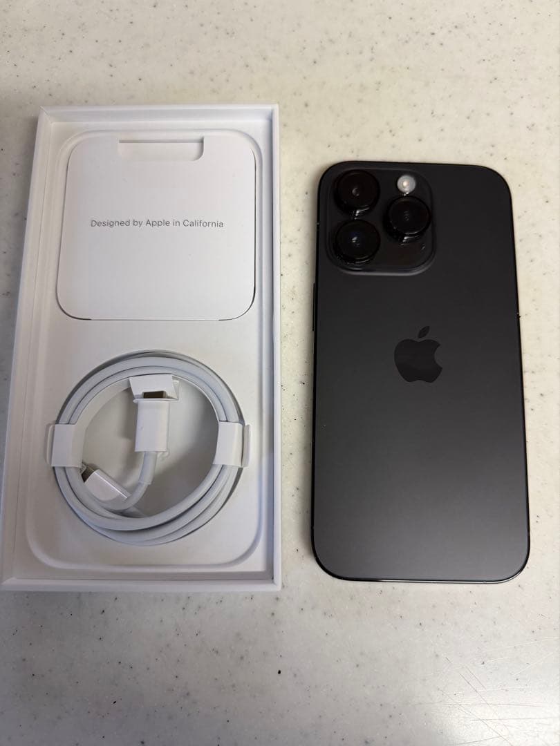 Apple iPhone 14 Pro スペースブラック 本体