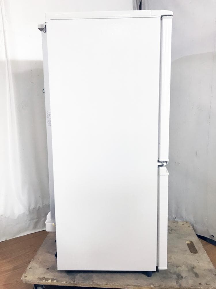 ★美品 中古★SHARP 137L 冷蔵庫【SJ-D14F-W】GCBC
