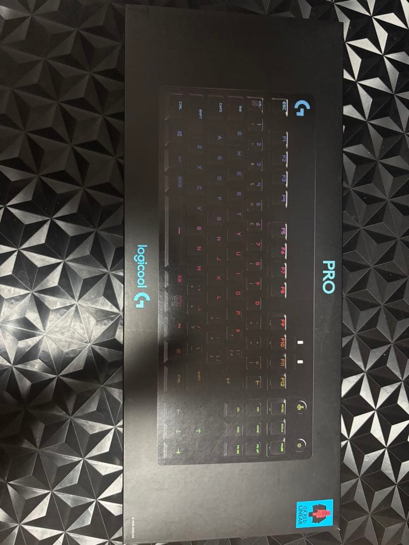 Logitech PRO RGBキーボード本体