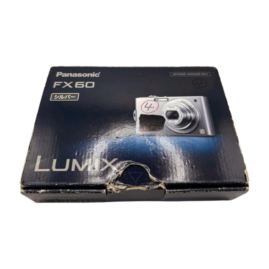 極美品 Panasonic パナソニック DMC-FX60 コンパクトデジ初心者