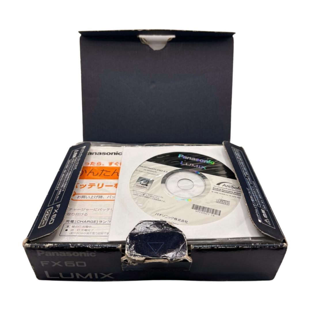 極美品 Panasonic パナソニック DMC-FX60 コンパクトデジ初心者