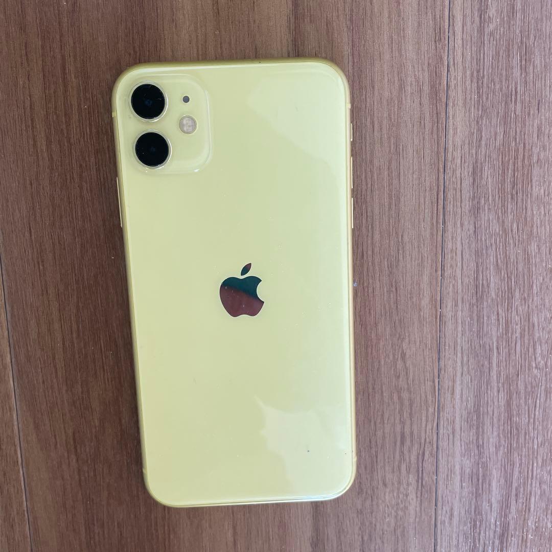 Apple iPhone 11 イエロー 本体　SIMフリー　128GB