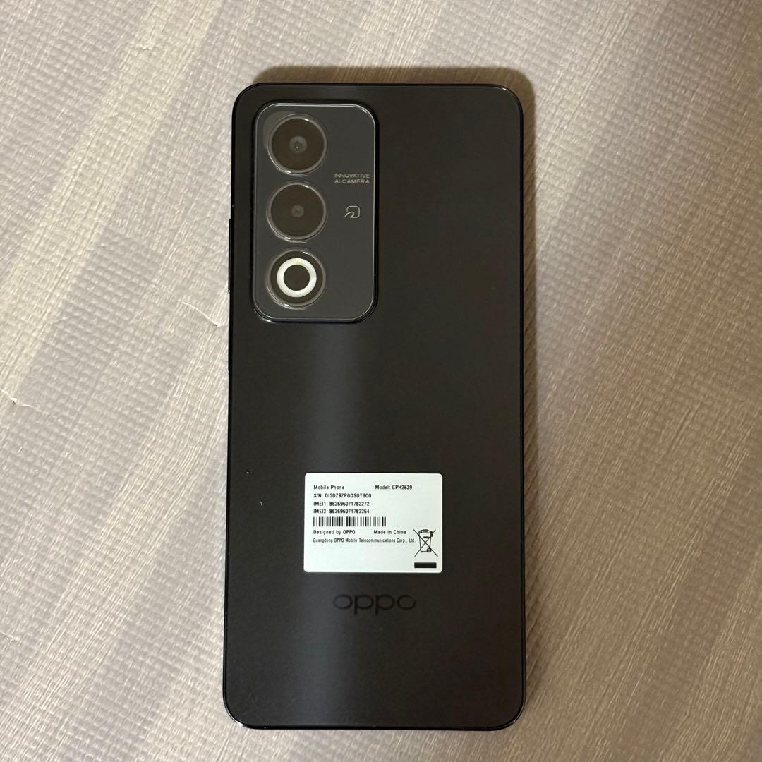 【極美品】OPPO A3 5G ブラック｜楽天モバイル購入｜ケース＆ガラス付