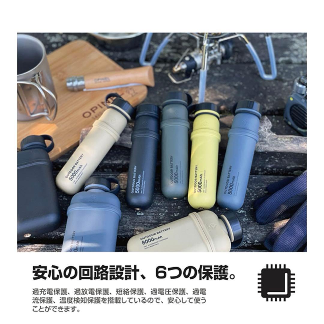 nestout モバイルバッテリー 8000mAh ネストアウト エレコム