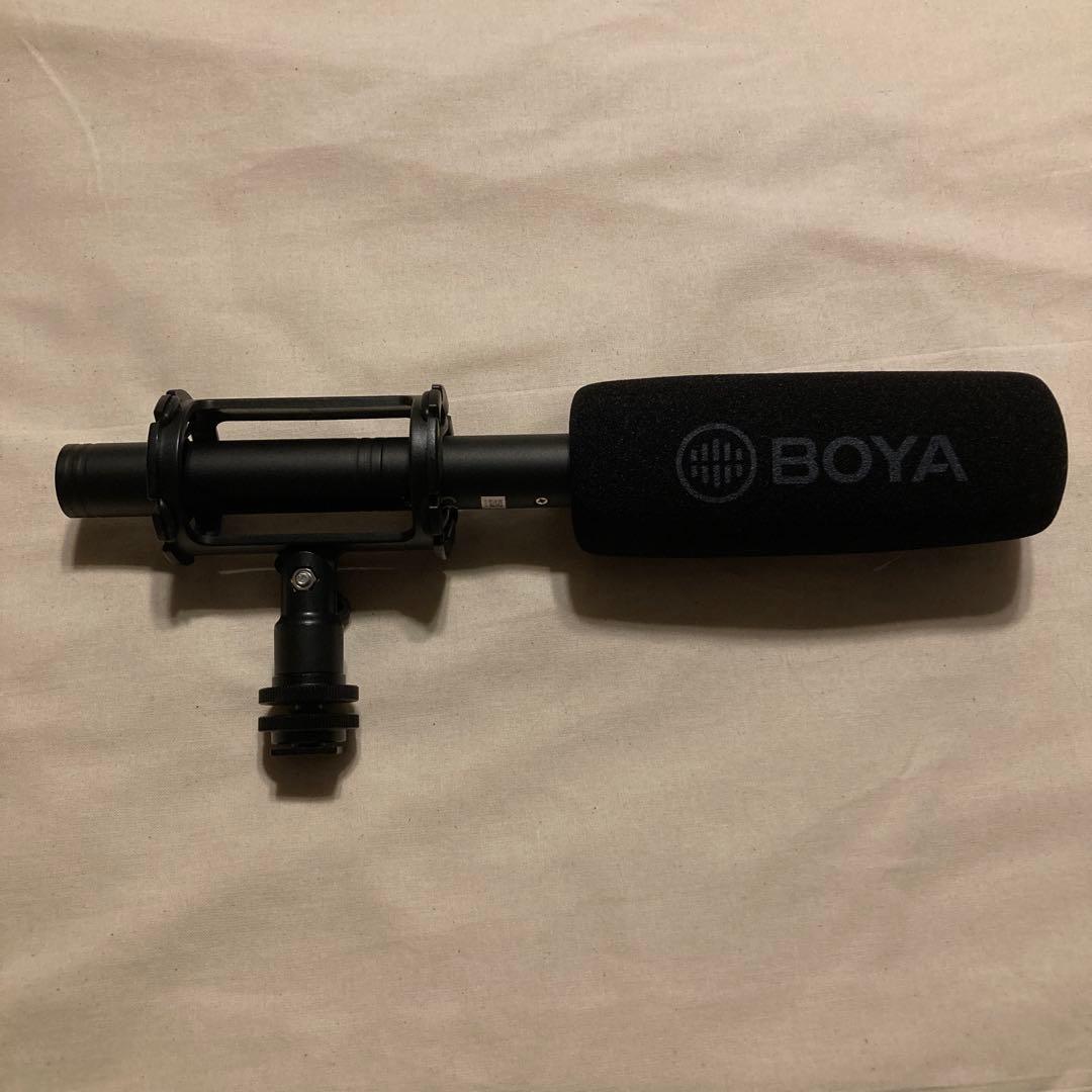 BOYA BY-BM6060 ショットガンマイク 外付けコンデンサー