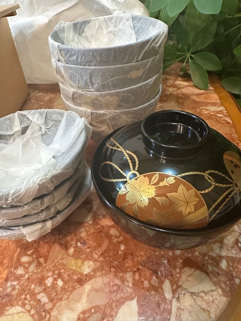 漆器セット 5個 お椀