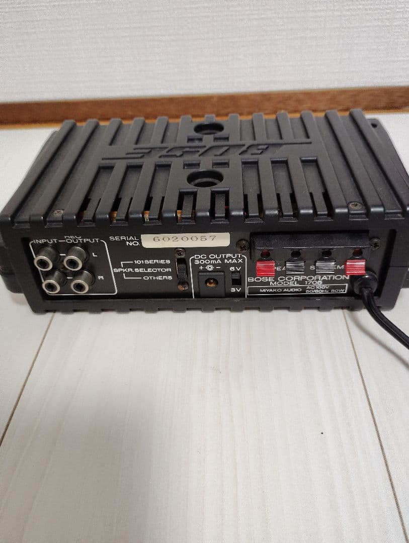 BOSE 1705 アンプ 黒