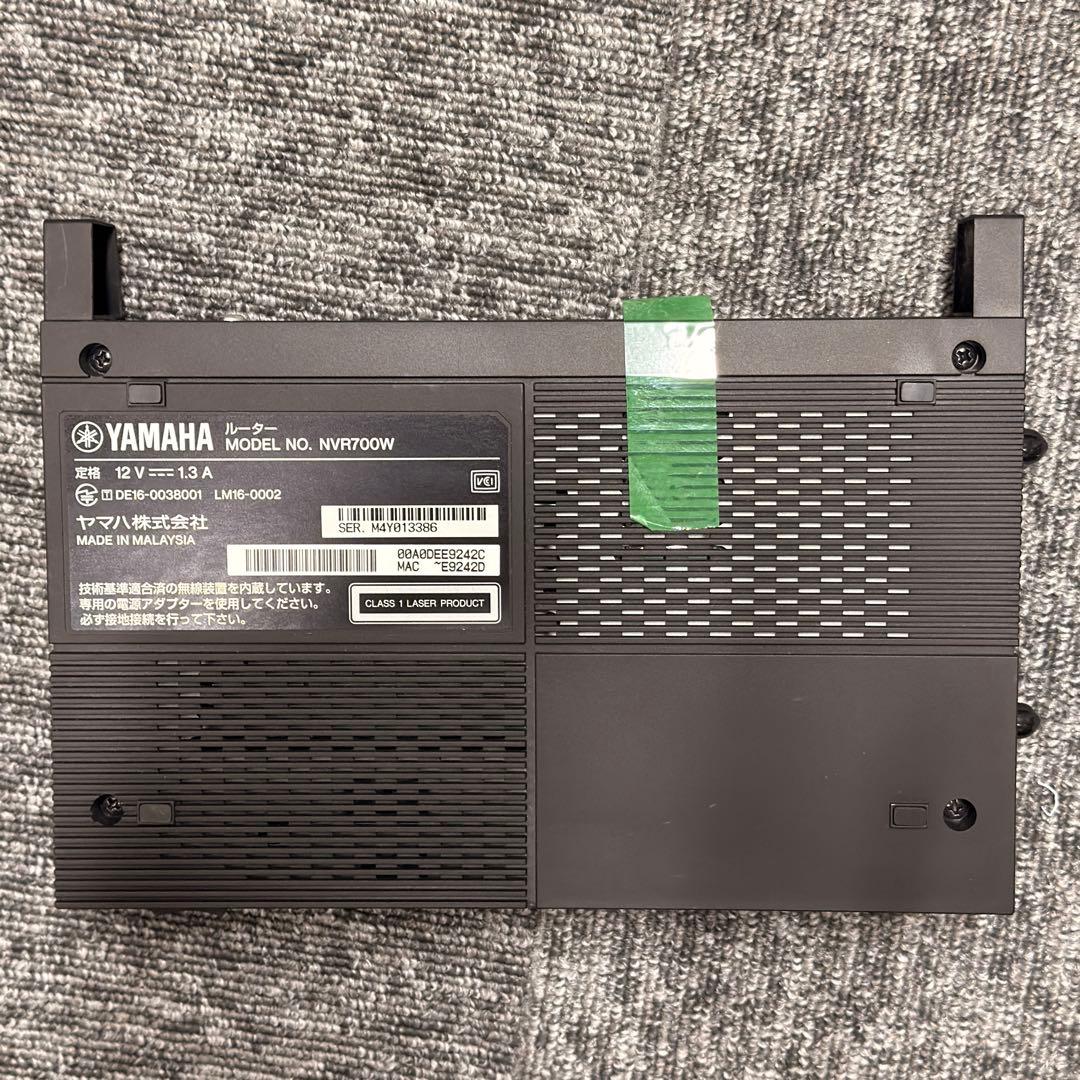 YAMAHA NVR700W 有線LANルーター LTE 対応