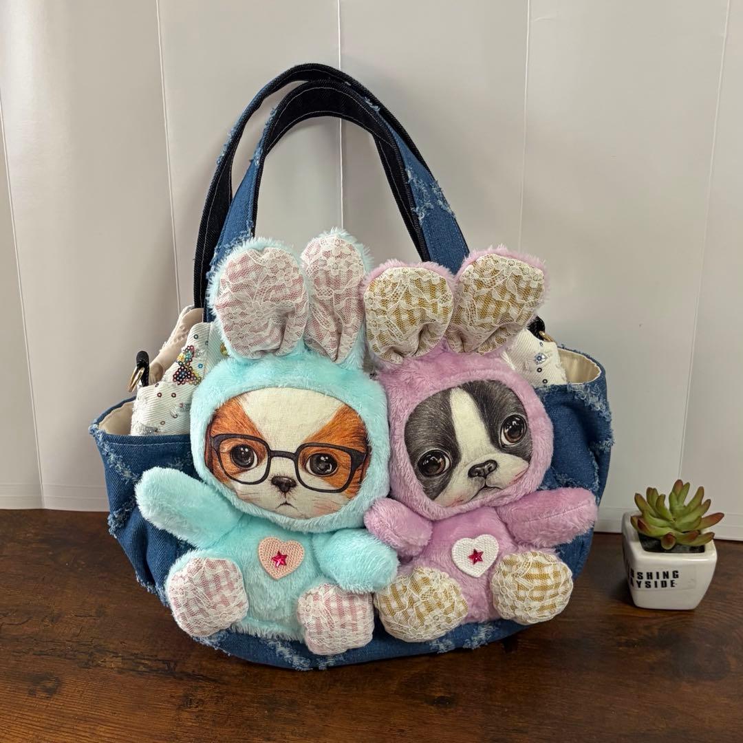 コヤンイサムチョン♡バルーンバッグ♡トートバッグ♡ハンドメイド
