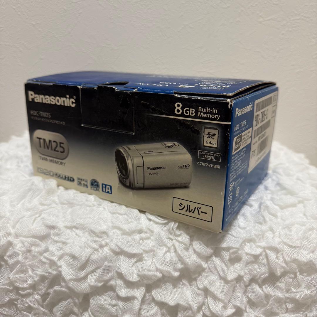 【箱・付属品あり】Panasonic HDC-TM25 ビデオカメラ 中古