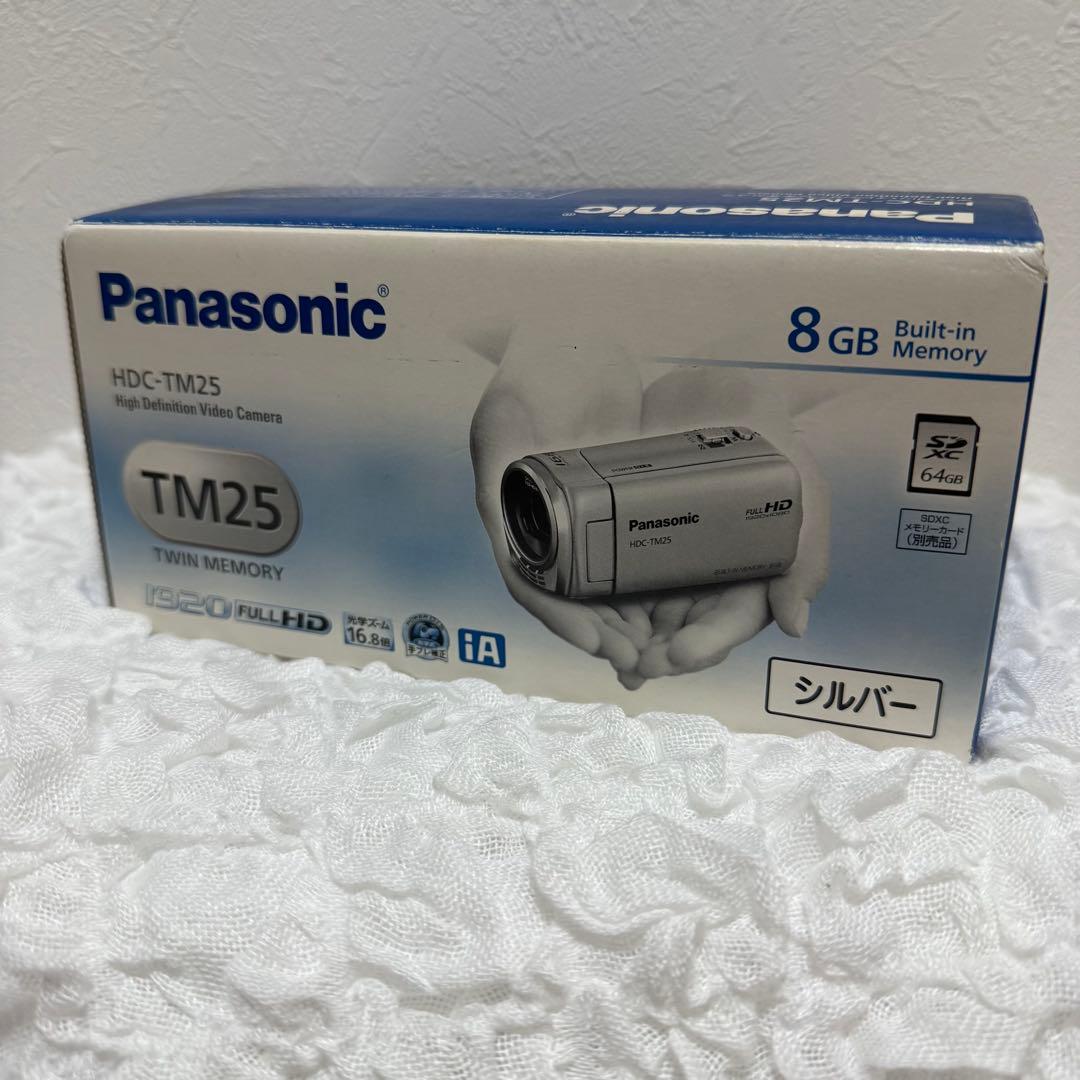 【箱・付属品あり】Panasonic HDC-TM25 ビデオカメラ 中古