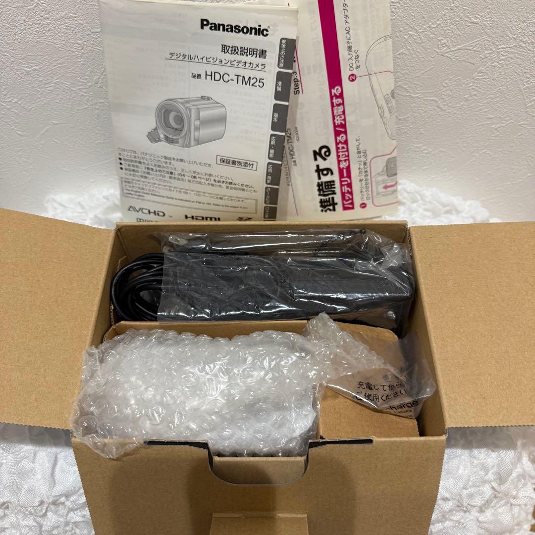 【箱・付属品あり】Panasonic HDC-TM25 ビデオカメラ 中古