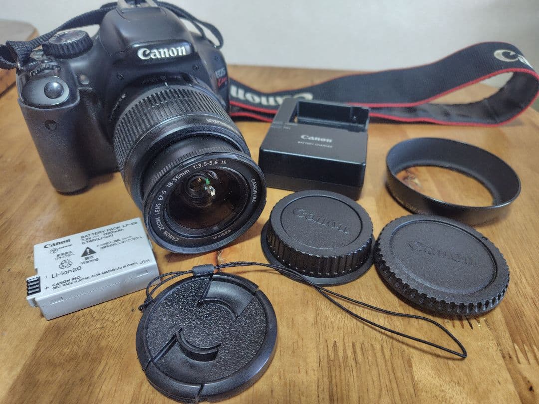 Canonデジタル一眼レフEOS Kiss x4 EF-S+レンズ18-55mm