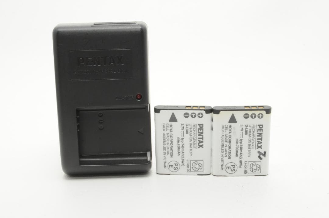 PENTAX ペンタックス Optio P80 ホワイト 充電器付き