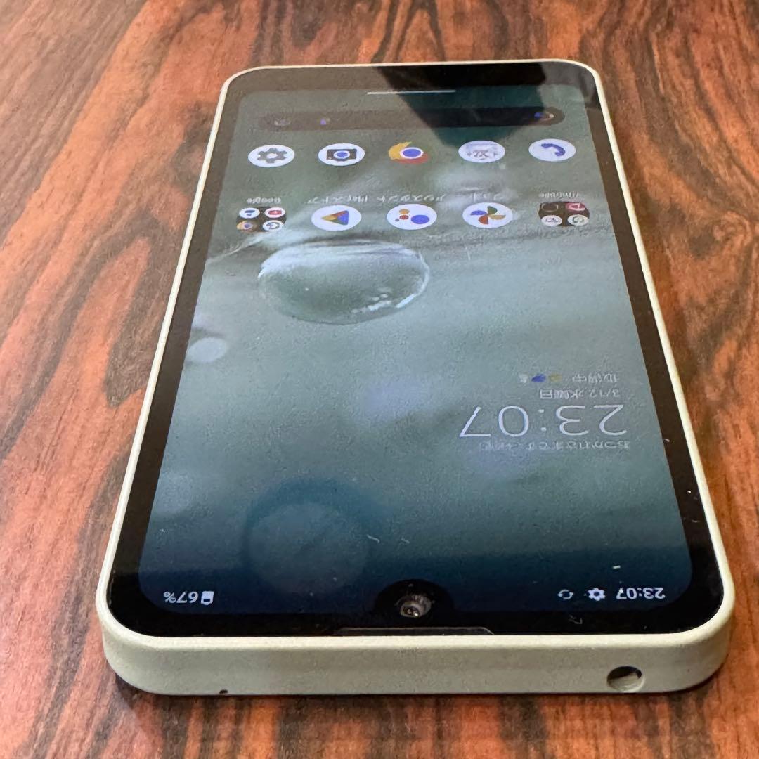 7261 AQUOS スマートフォン 本体 グレー 約6.1インチ
