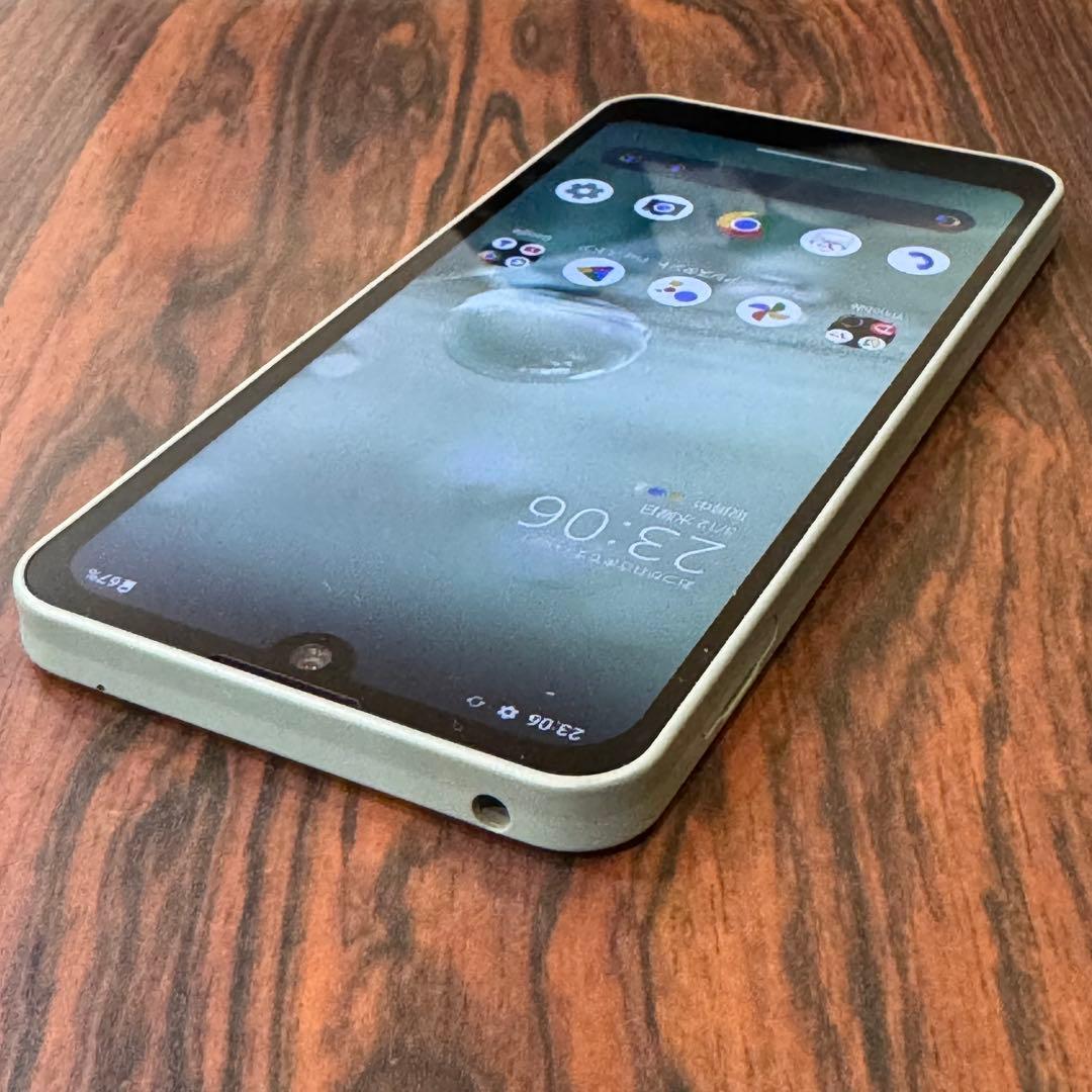 7261 AQUOS スマートフォン 本体 グレー 約6.1インチ