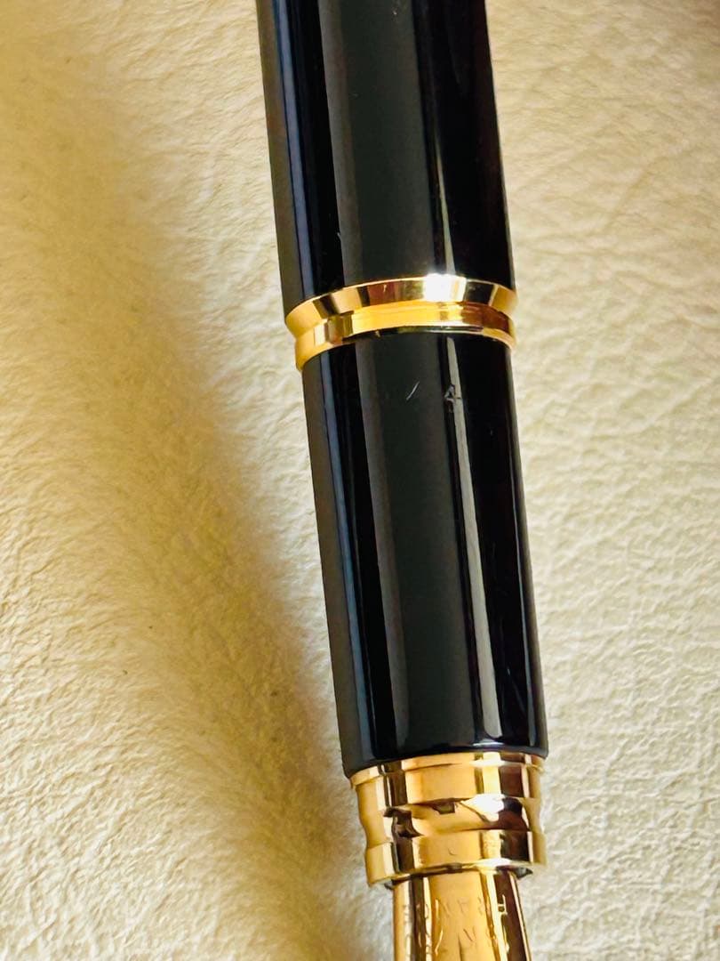 Waterman IDEAL PARIS 万年筆 黒　ペン先18金