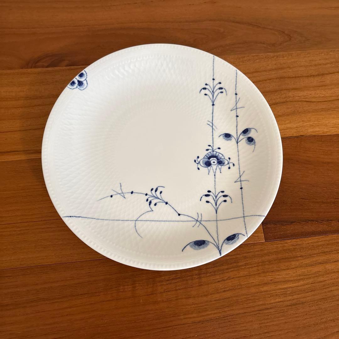 皿・プレート   Blue Palmette Plate x 2