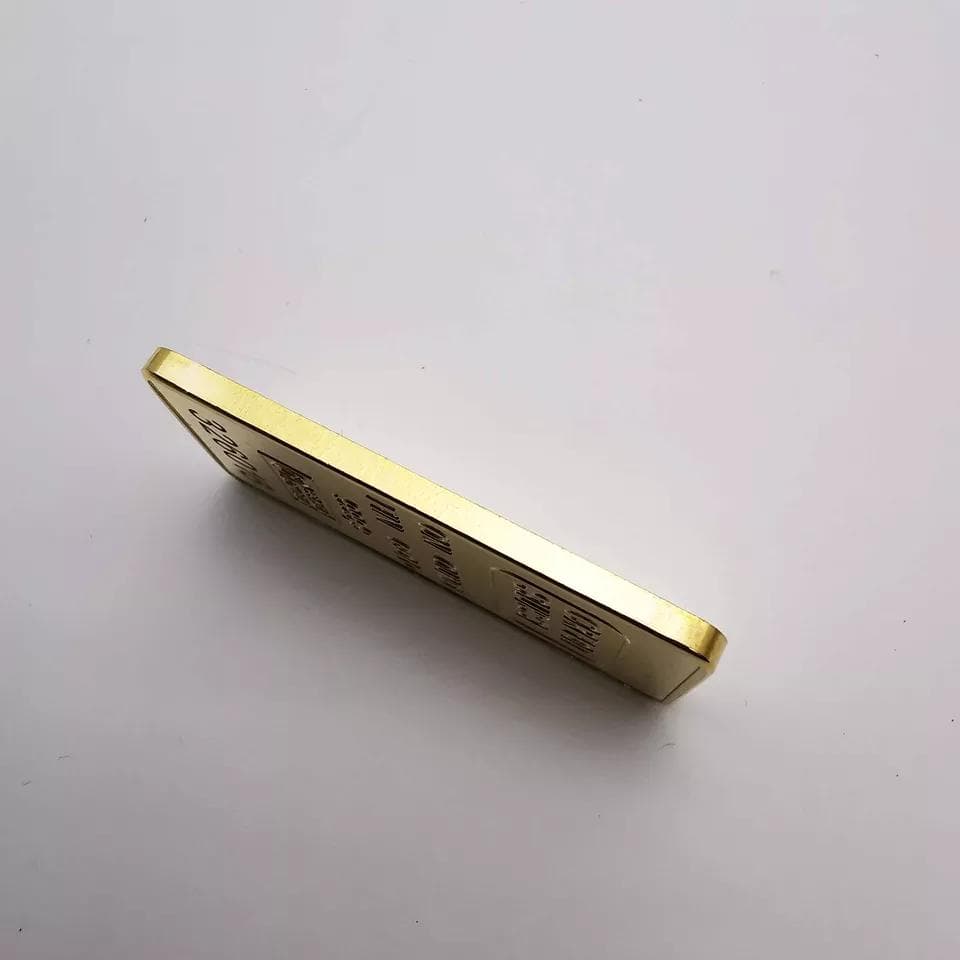 10枚 インゴット【レプリカ】高品質　インテリア　GOLD ※シリアル違い