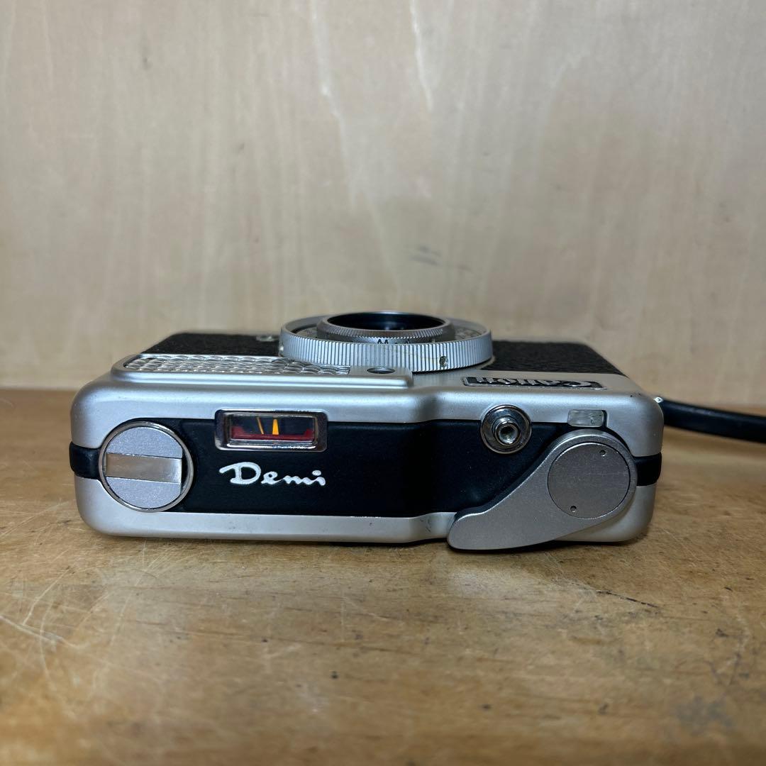 Canon Demi 初代　ハーフサイズカメラ　露出計作動　完動極美品