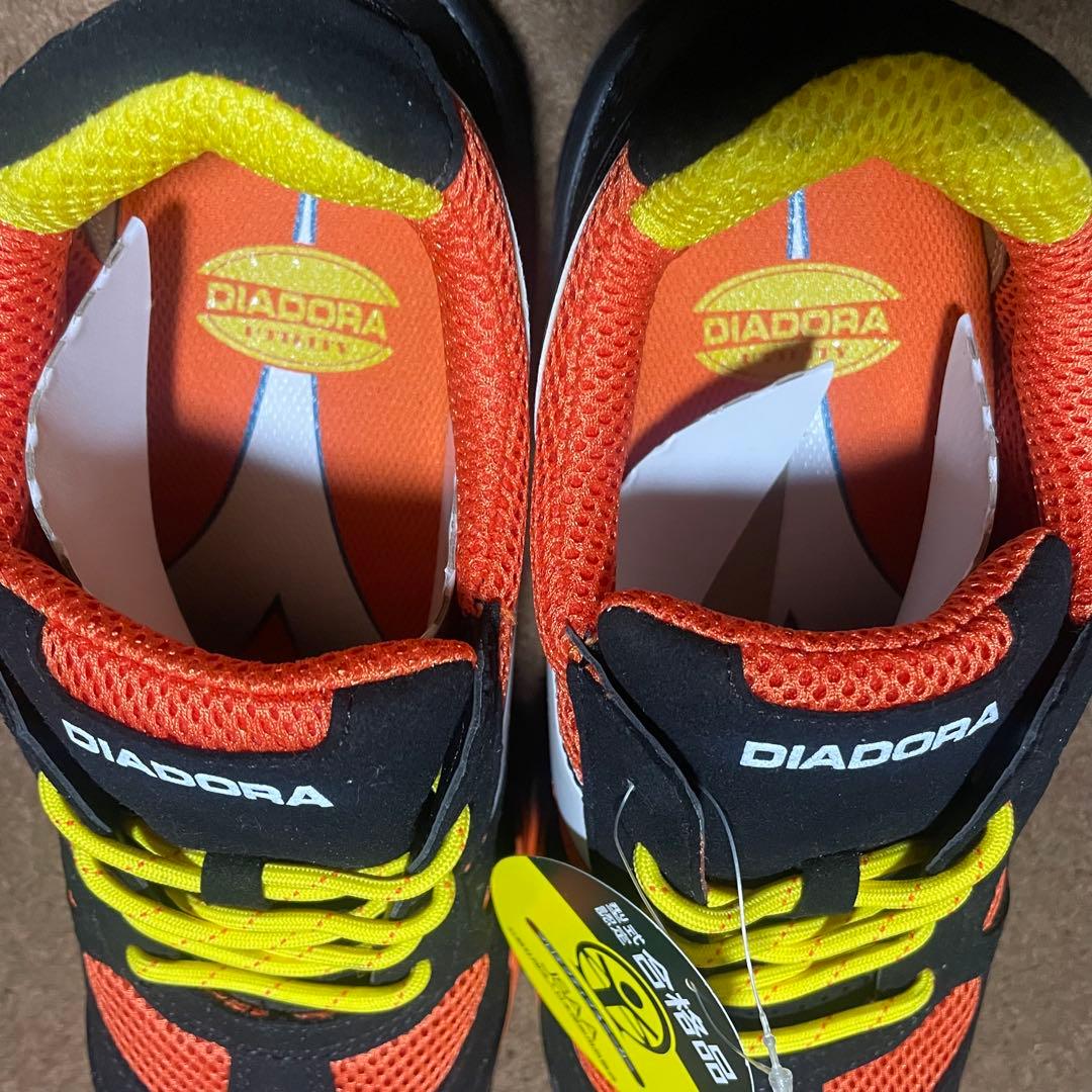 DIADORA GL-217 安全靴 27.0 EEE オレンジ