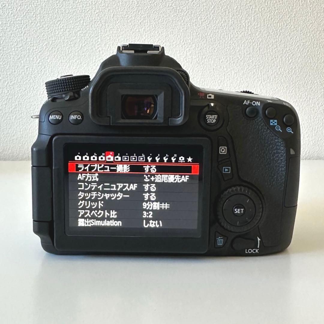 キャノン EOS 70D デジタル一眼 シャッター数約5800回 Canon