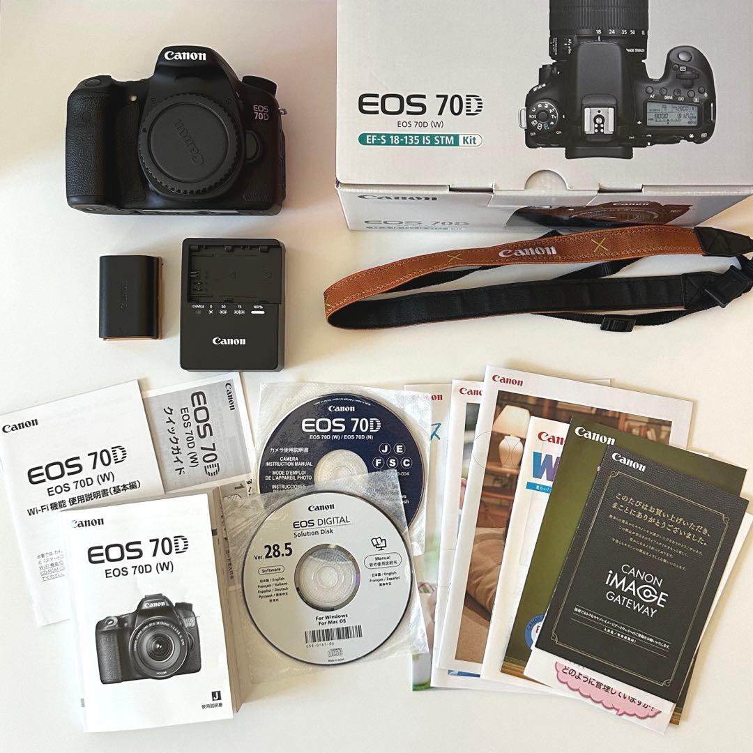キャノン EOS 70D デジタル一眼 シャッター数約5800回 Canon