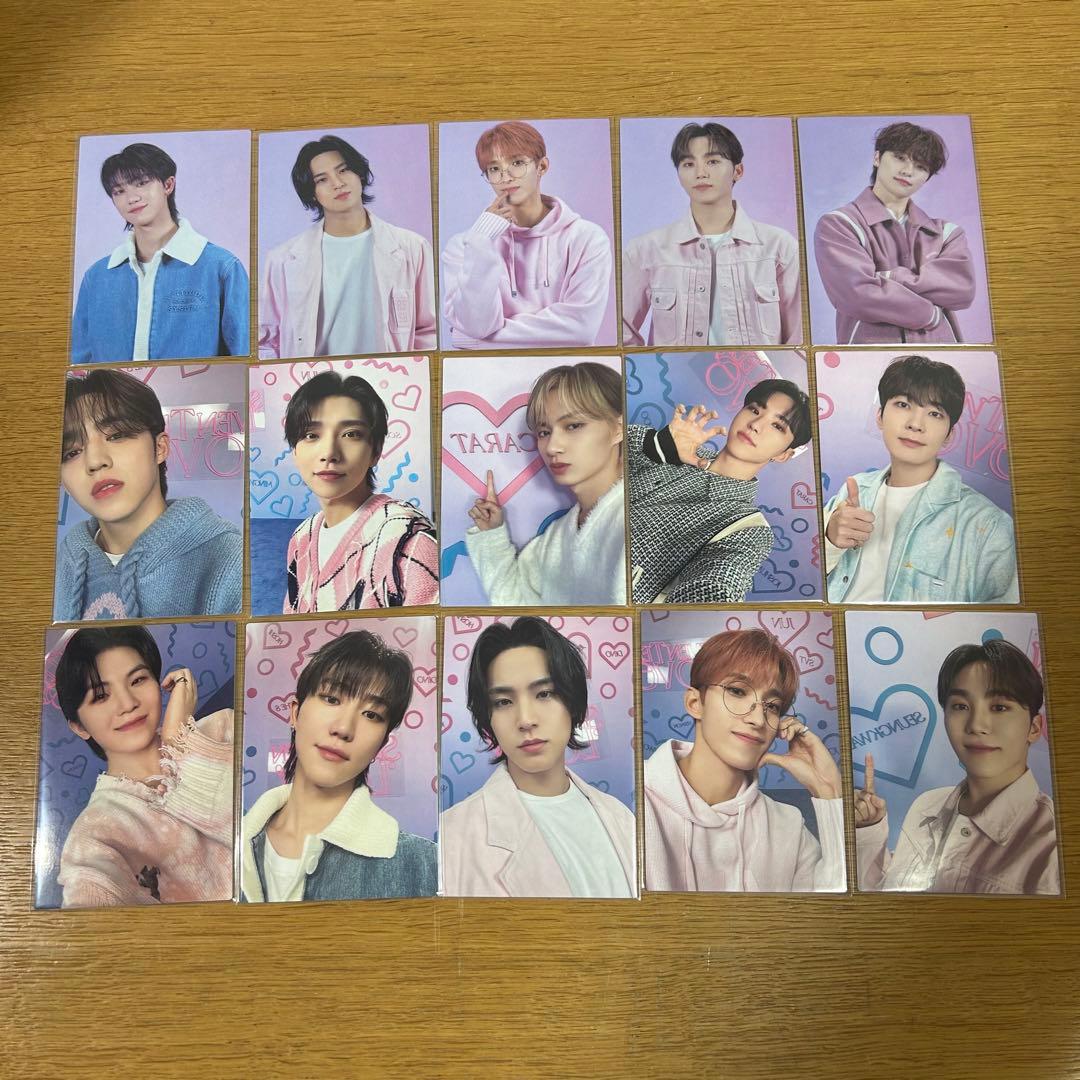 SEVENTEEN セブチ love トレカ セミコンプリート