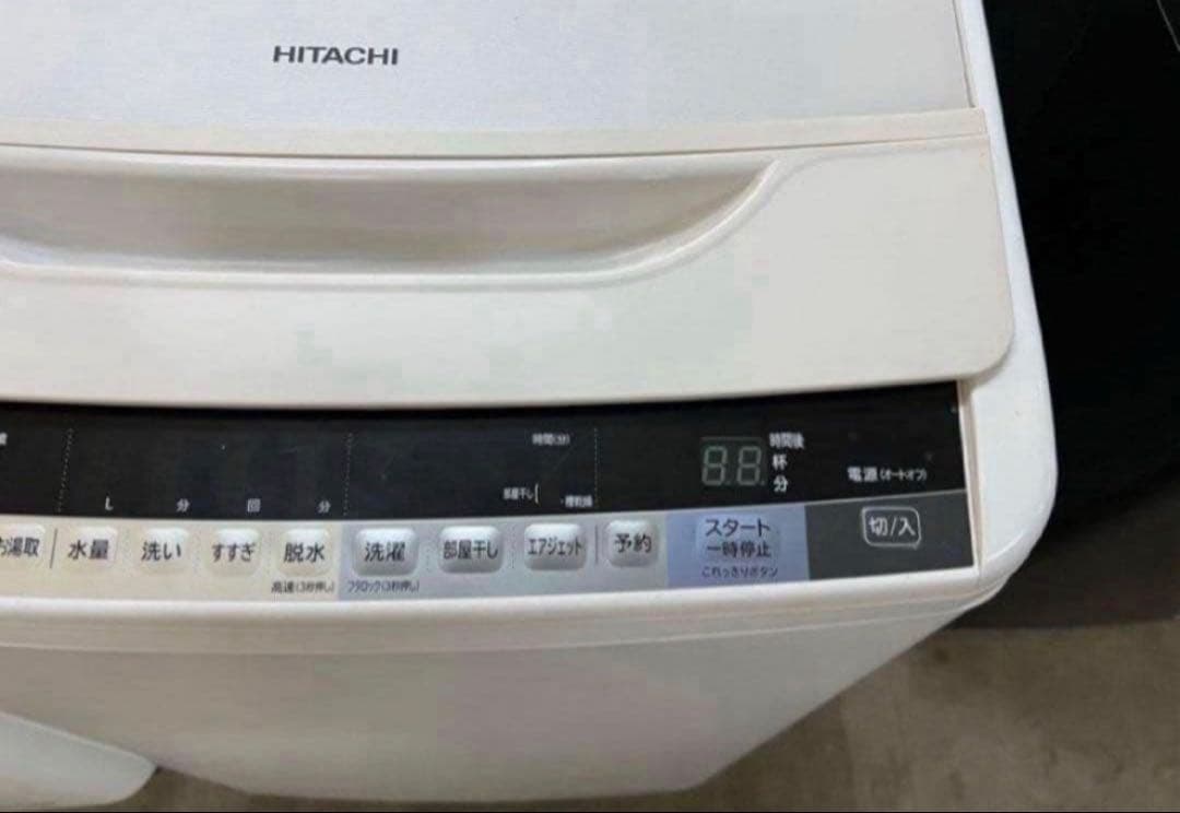 2017年式 8kg HITACHI 洗濯機 BW-V80A4