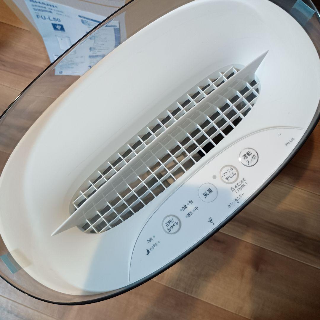 SHARP FU-L50-W 空気清浄機 プラズマクラスター7000