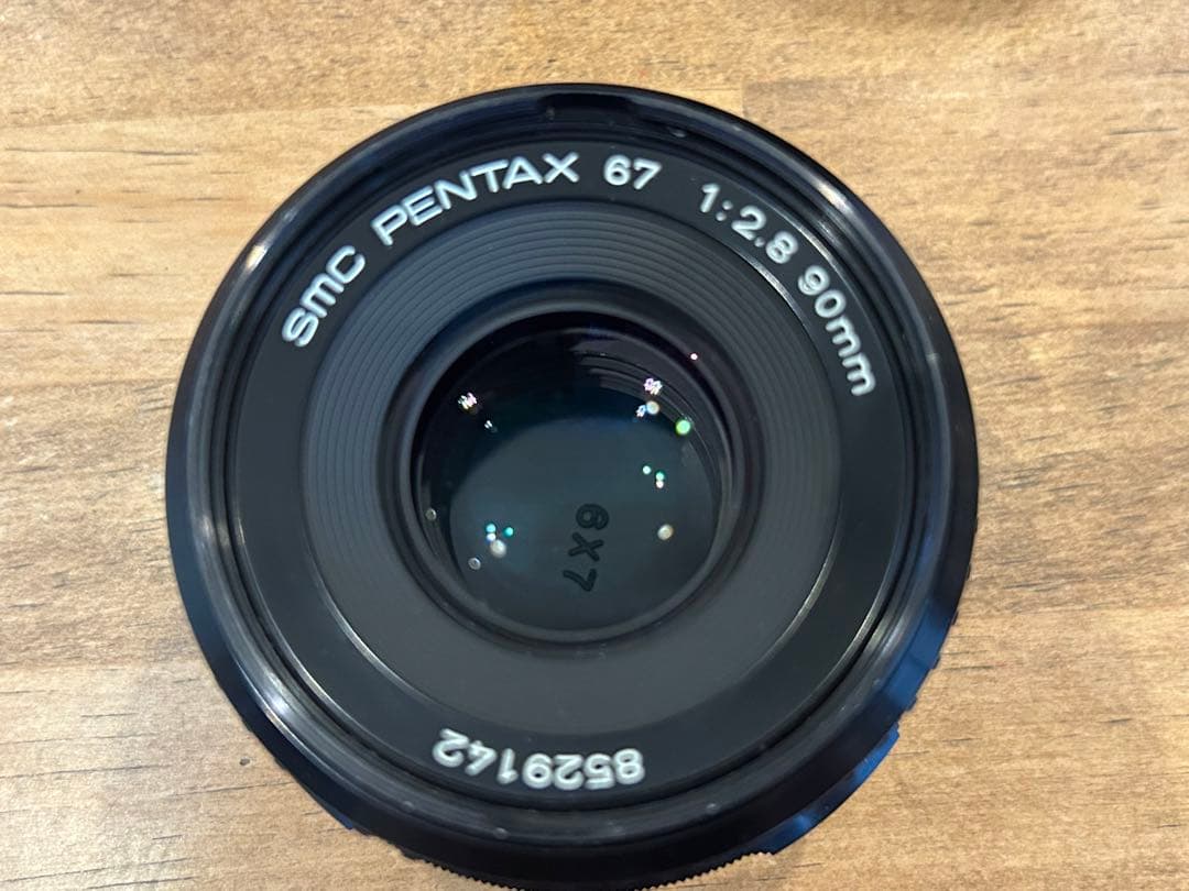PENTAX 67 本体・ ウッドグリップ・レンズ３本　セット