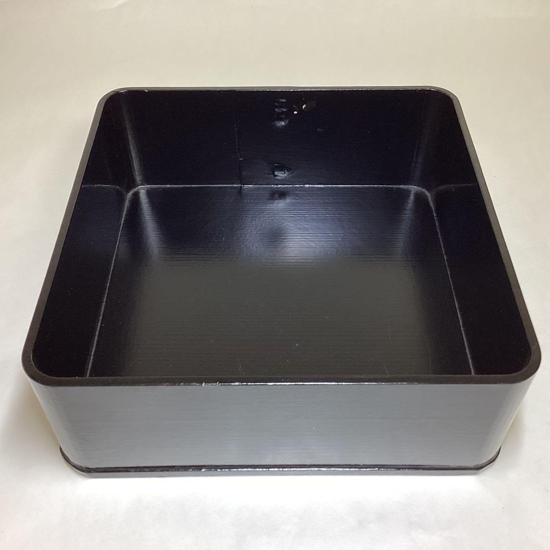 神折敷 小 黒 紙箱入 茶道具 古物品