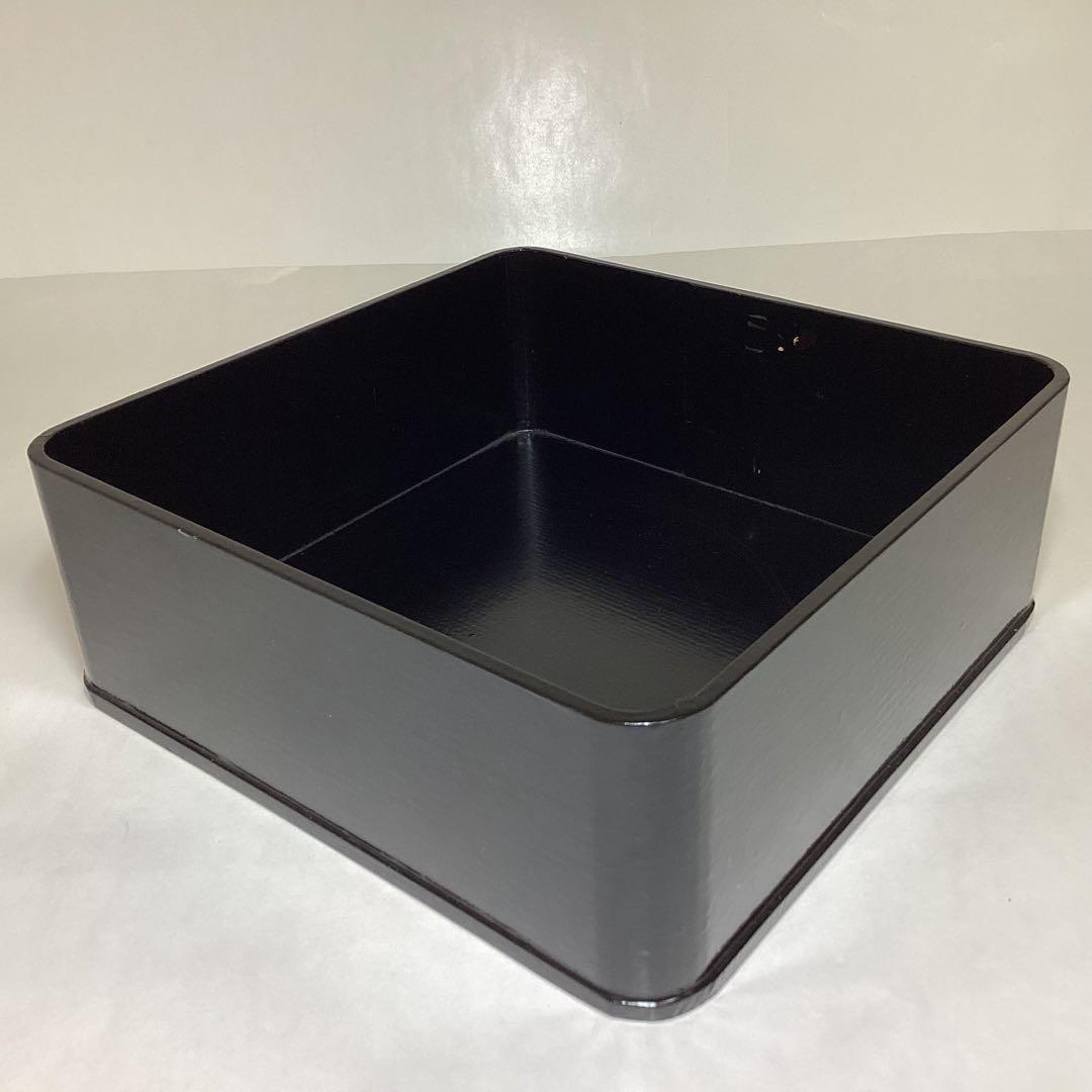 神折敷 小 黒 紙箱入 茶道具 古物品