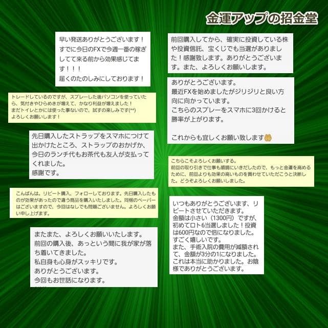 【５本セット】リピーター様限定価格『浄化スプレー金運アップGold3』5025
