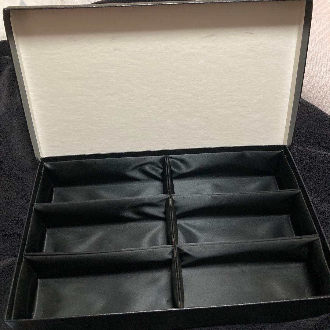 Snap-on メガネケース 仕切り付き 黒