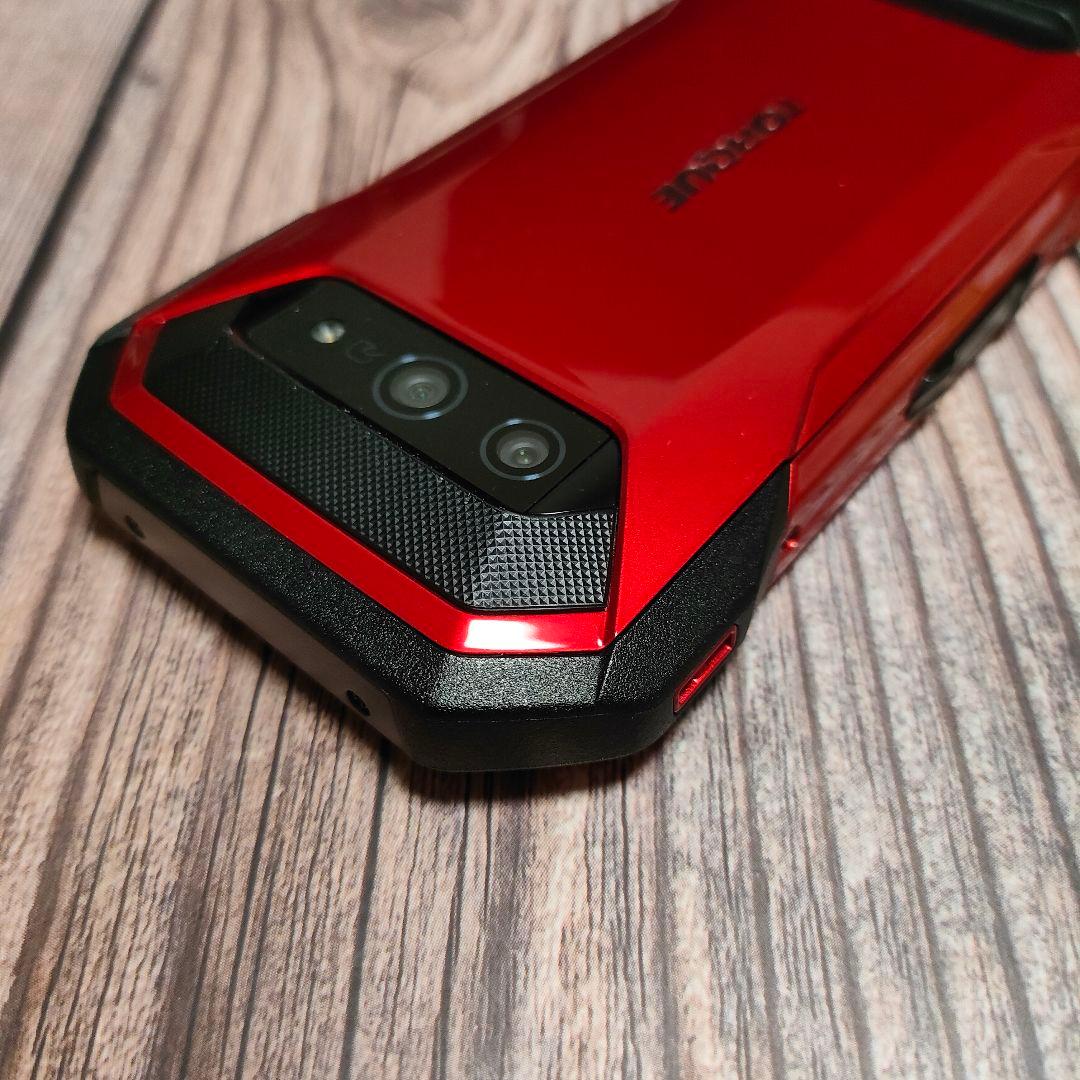 TORQUE 5G KYG01 レッド SIMフリー 超美品