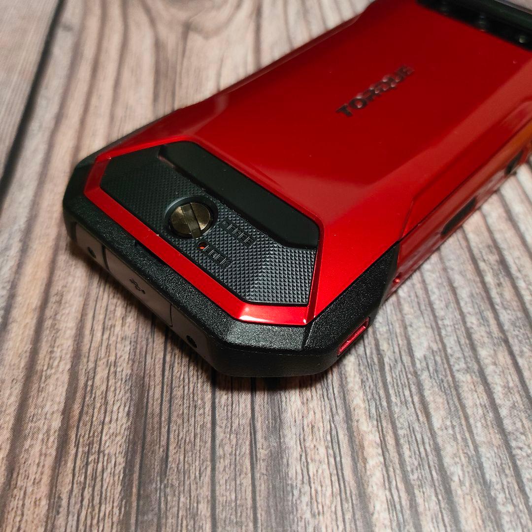 TORQUE 5G KYG01 レッド SIMフリー 超美品