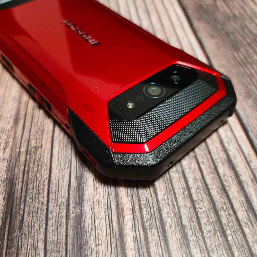 TORQUE 5G KYG01 レッド SIMフリー 超美品