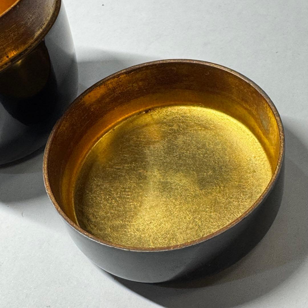 徳川三つ葉葵紋 棗 金蒔絵 漆塗 共箱 茶道具