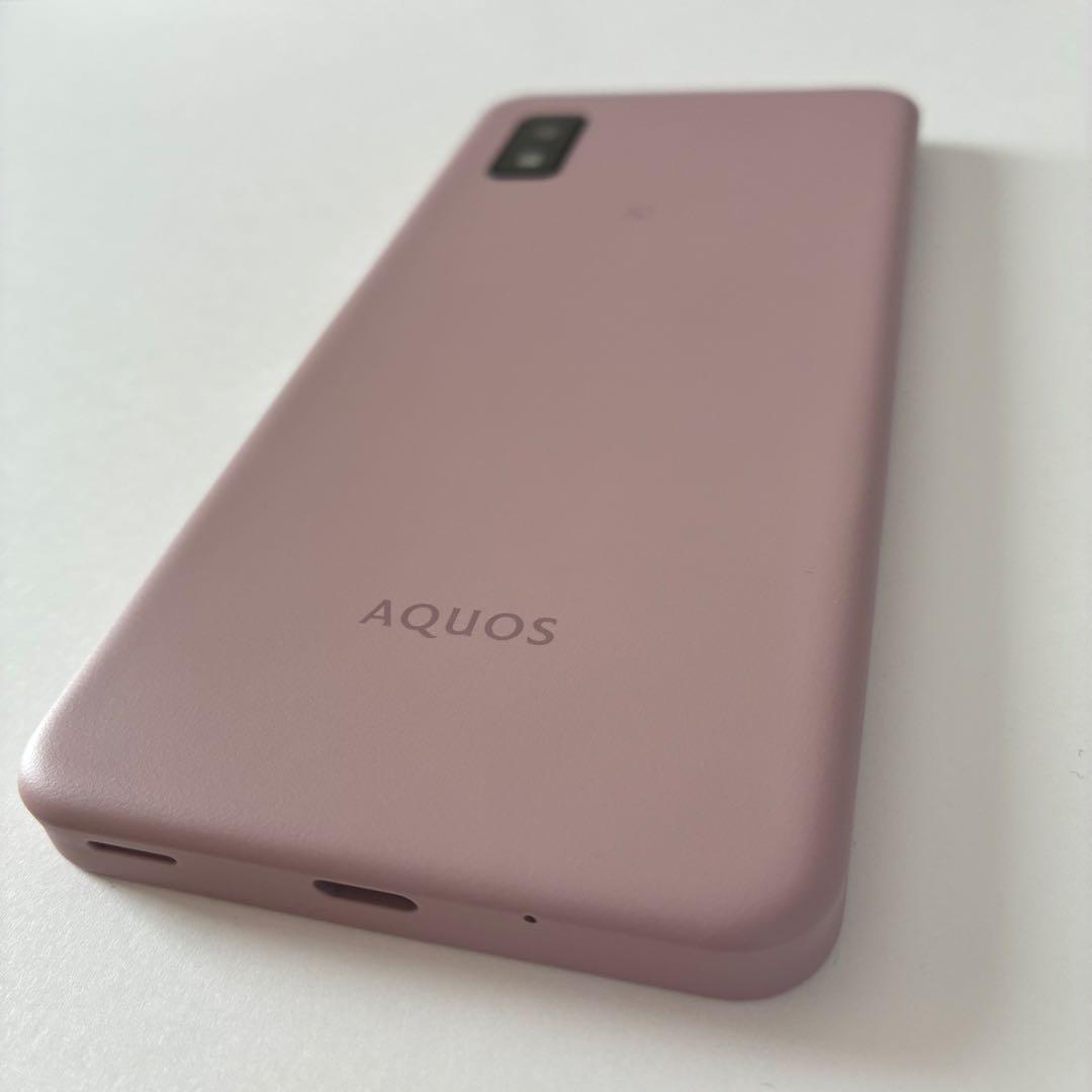 AQUOS wish3スマートフォン 本体 ピンク